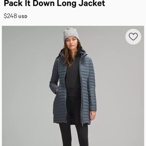 Lululemon Pack it Down Jacket